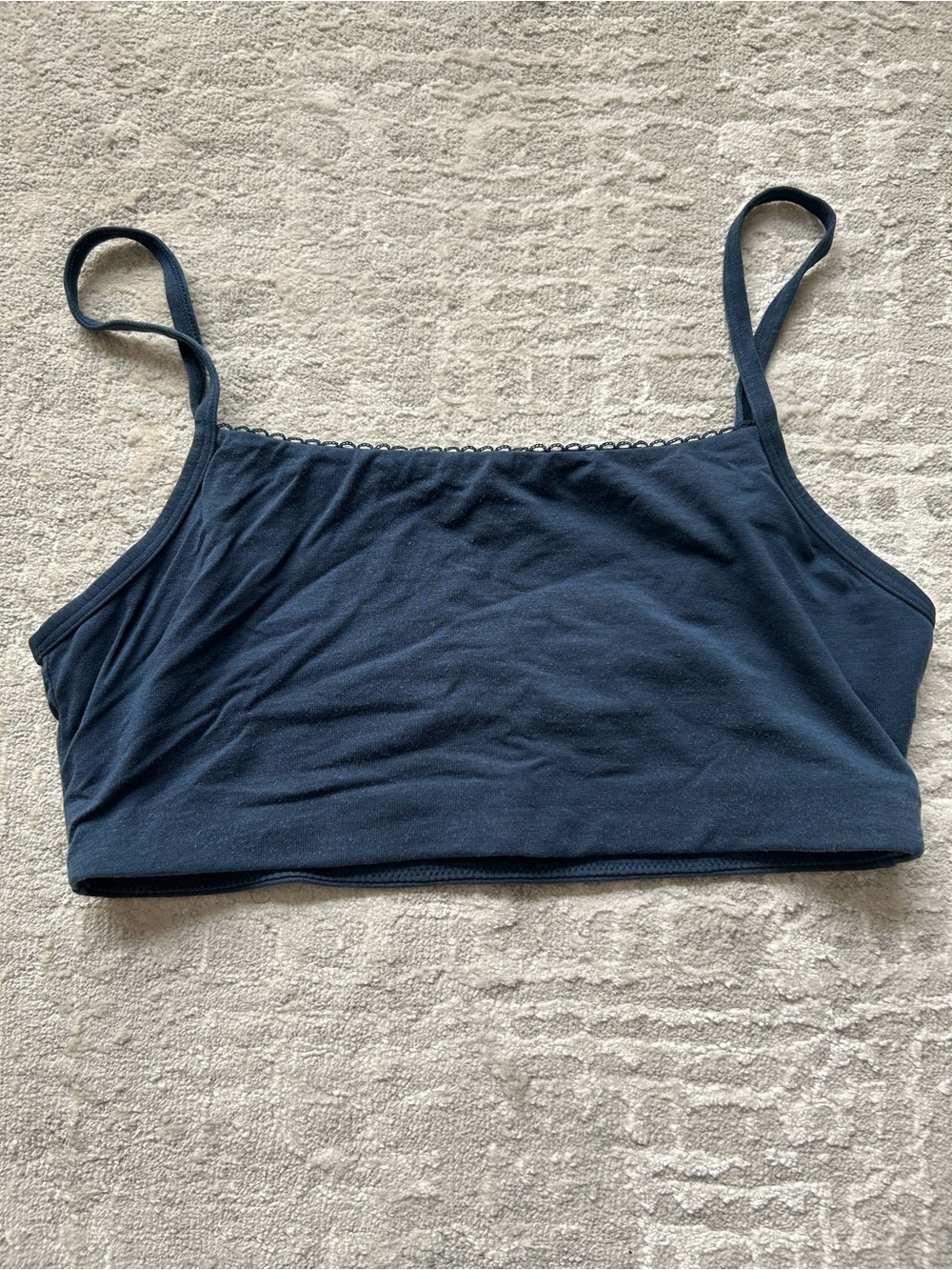 Parade bralette with scalloped lacy detail size S